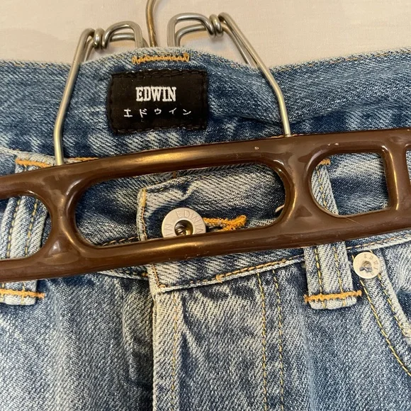 Edwin Japanese jeans. ED 80 slim tapered. 31x32 EUC